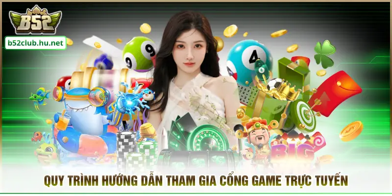 Quy trình hướng dẫn tham gia cổng game trực tuyến