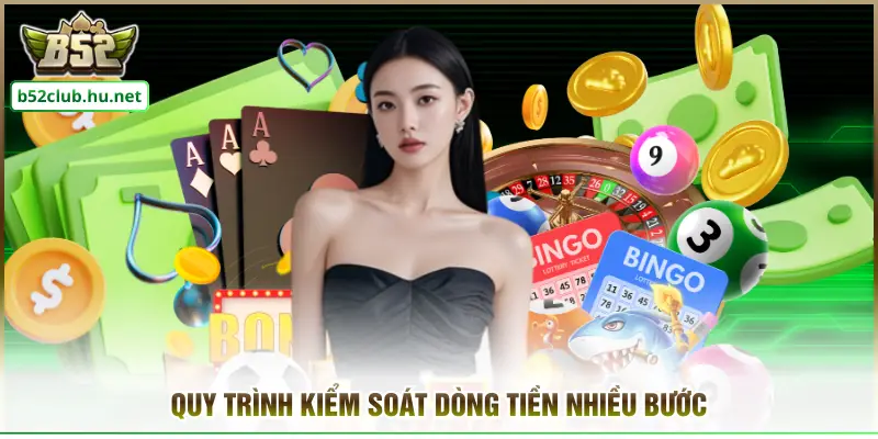 Quy trình kiểm soát dòng tiền nhiều bước